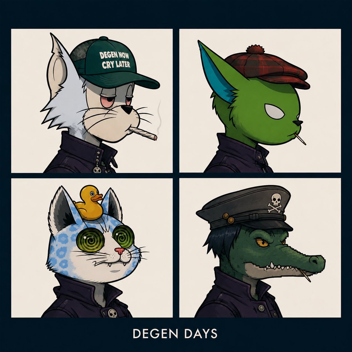 GutterEgg_'s tweet photo. Degen Days 🫡 https://t.co/h1LsBrDEdF