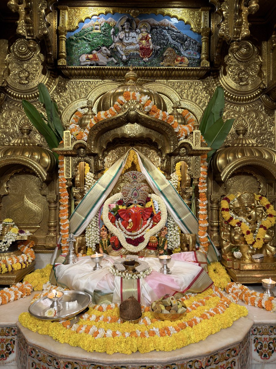 SVTMumbai's tweet photo. 🙏 गणपती  बाप्पा मोरया 🌺मंगलमूर्ती मोरया 🙏०८/०६/२०२६
🙏Ganapati Bappa Moraya 🌺 Mangalmurti Moraya  🙏08/06/2026 https://t.co/yEn1jnggWJ