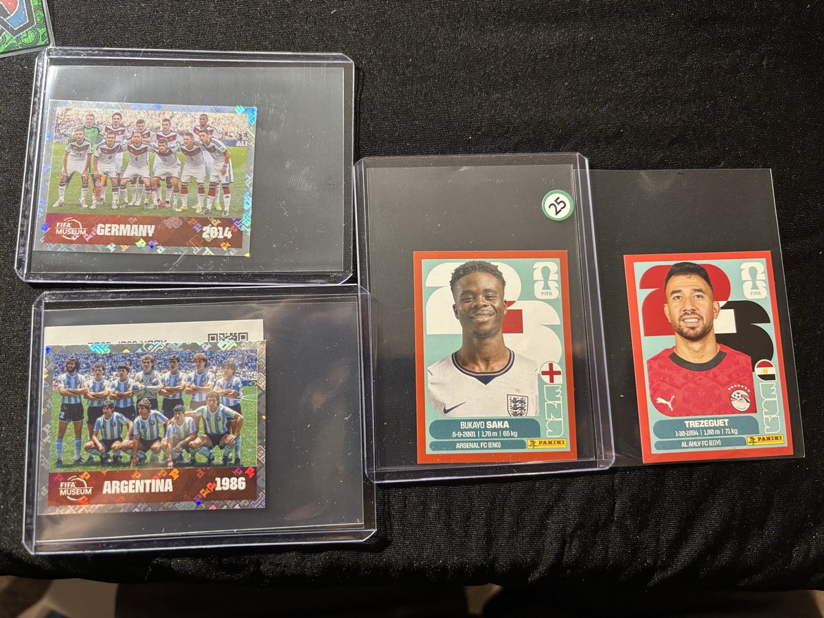 Crypto_Ketner's tweet photo. Anyone else got some decent pulls from the #2026worldcupstickers #panini https://t.co/yEqjWp1ghq