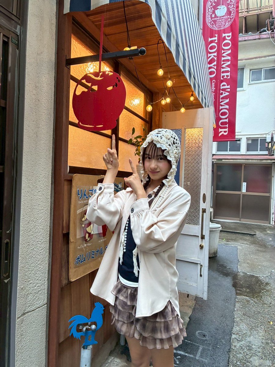 Aylialam's tweet photo. おはようございます❤︎
昨日は撮影会ありがとうございました❣️
とっても素敵な場所でした✨
大好きなりんご飴のお店発見💡
お店の中も可愛くて大きなリンゴ🍎
めっちゃ美味しかったです🎶
#Ayla #AYLA #あいぽん
#FairyDOLL https://t.co/QFMGYxKUNf