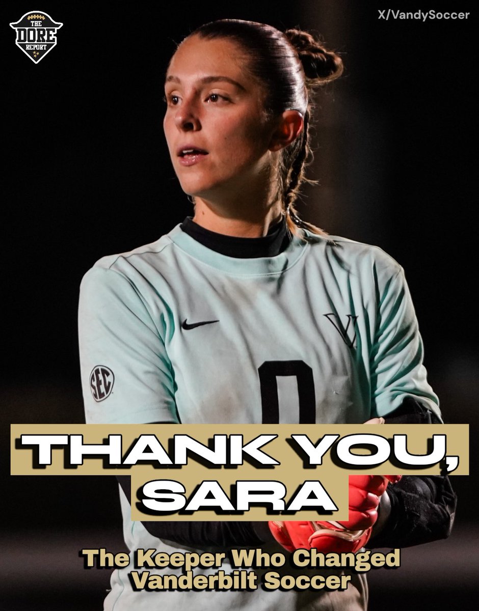 TheDoreReport's tweet photo. Thank You, Sara Wojdelko: The Keeper Who Changed Vanderbilt Soccer

✍🏻 @peterporker714 

READ —> https://t.co/6MEnUULKq1 https://t.co/tT447yVDcy