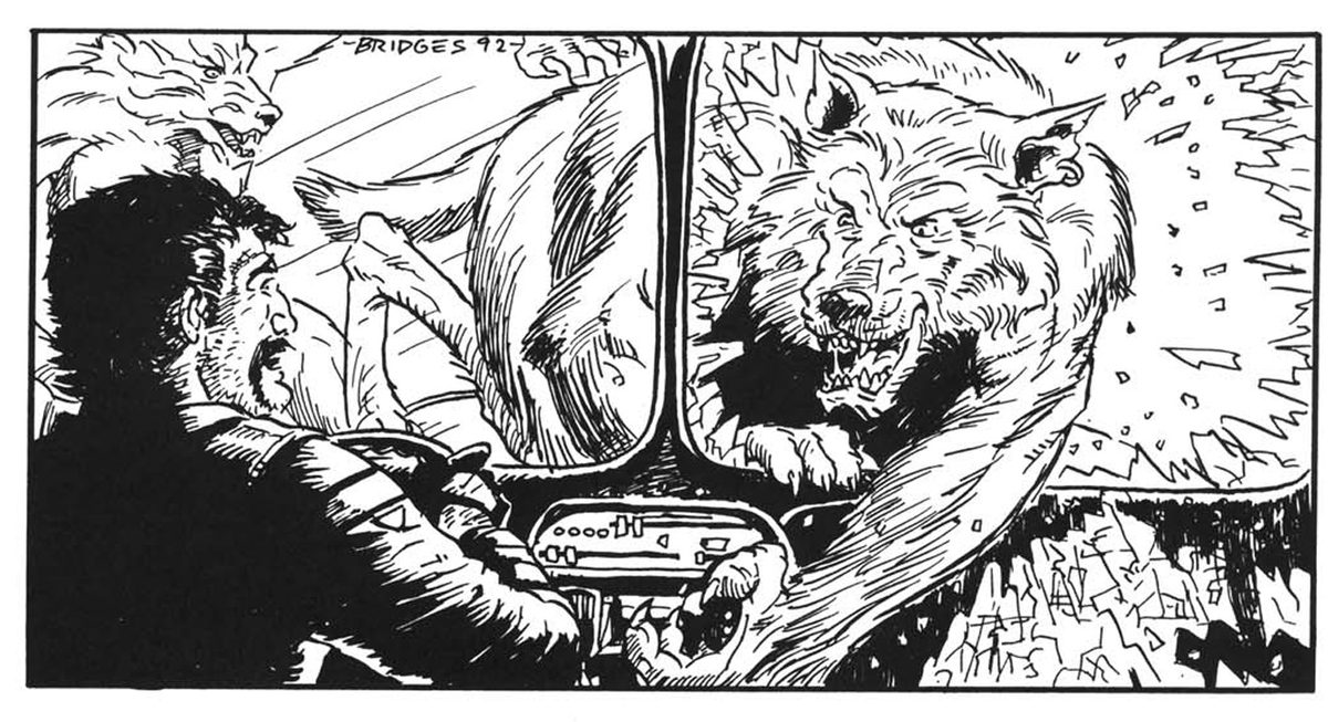 chillcryptworld's tweet photo. Art from Werewolf: The Apocalypse's "Rites of Passage" (1992) https://t.co/dSNNfHogiy
