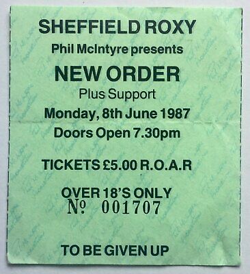 JDNOPICS's tweet photo. #OnThisDay 1987
New Order @ The Roxy, Sheffield

The Perfect Kiss, Paradise, Way of Life, Ceremony, All Day Long, Leave Me Alone, Touched by the Hand of God, Bizarre Love Triangle, Age of Consent, Face Up, Temptation, Do The Ostrich https://t.co/br4Ew0GrOG