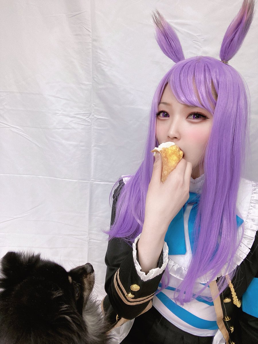 lycopene5's tweet photo. ウマ娘の
カレンチャンと
ゴールドシップと
メジロマックイーンの
コスプレごっこ https://t.co/GgCJekzfYP