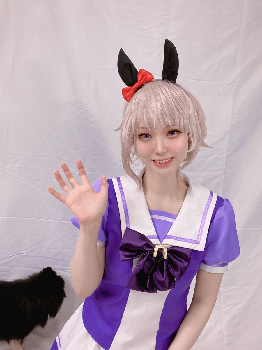 lycopene5's tweet photo. ウマ娘の
カレンチャンと
ゴールドシップと
メジロマックイーンの
コスプレごっこ https://t.co/GgCJekzfYP