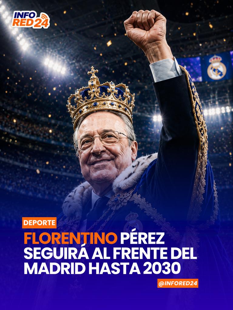 InfoRed24_'s tweet photo. #InfoRed24 || Florentino Pérez seguirá al frente del Real Madrid hasta 2030

Leer más : https://t.co/055x1LQNaj

INFORED24 + NOTICIAS https://t.co/nnhruZ93t1
