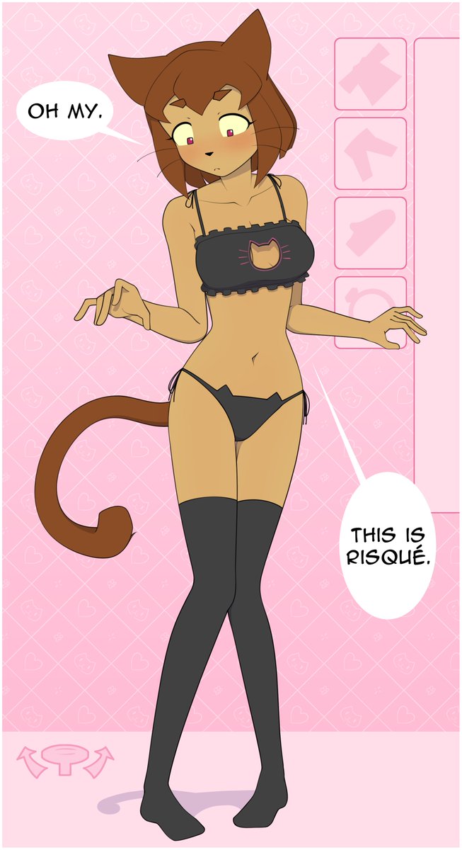 zodiacerections's tweet photo. Kit from Gameoverse found her way into a dress-up game. Which outfit is your favorite?
(voted for by patrons) https://t.co/3CrzOqkJ6o