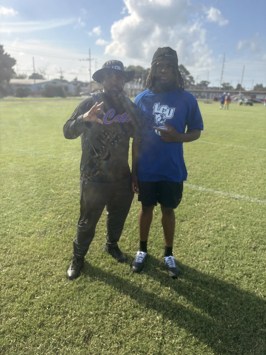 Nigelr_8's tweet photo. Had a great camp with @LCU_ftball thankful and grateful for the opportunity to come show my talent!! @CoachBenMc19 @CoachCoryYork https://t.co/fWFPNkZMdg