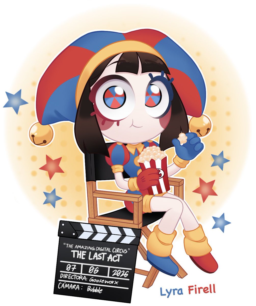 StarFirell1's tweet photo. Por fin puedo compartir los dibujitos completos de los stickers que hice para dar como freebies durante mi función <33 #tadc #theamazindigitalcircus https://t.co/UJtH6mj3wK