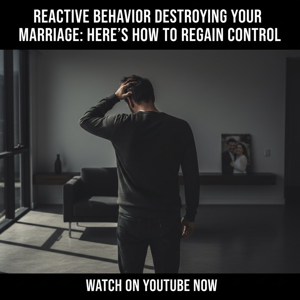 CoachCodyButler's tweet photo. Is your "reactive" behavior destroying your marriage? If you're feeling the pressure and panic, this video breaks down why men get emotionally triggered and how it impacts your relationship. Stop the cycle. Watch now: https://t.co/FkfP8Xj9Q6? https://t.co/3437oxCzfe