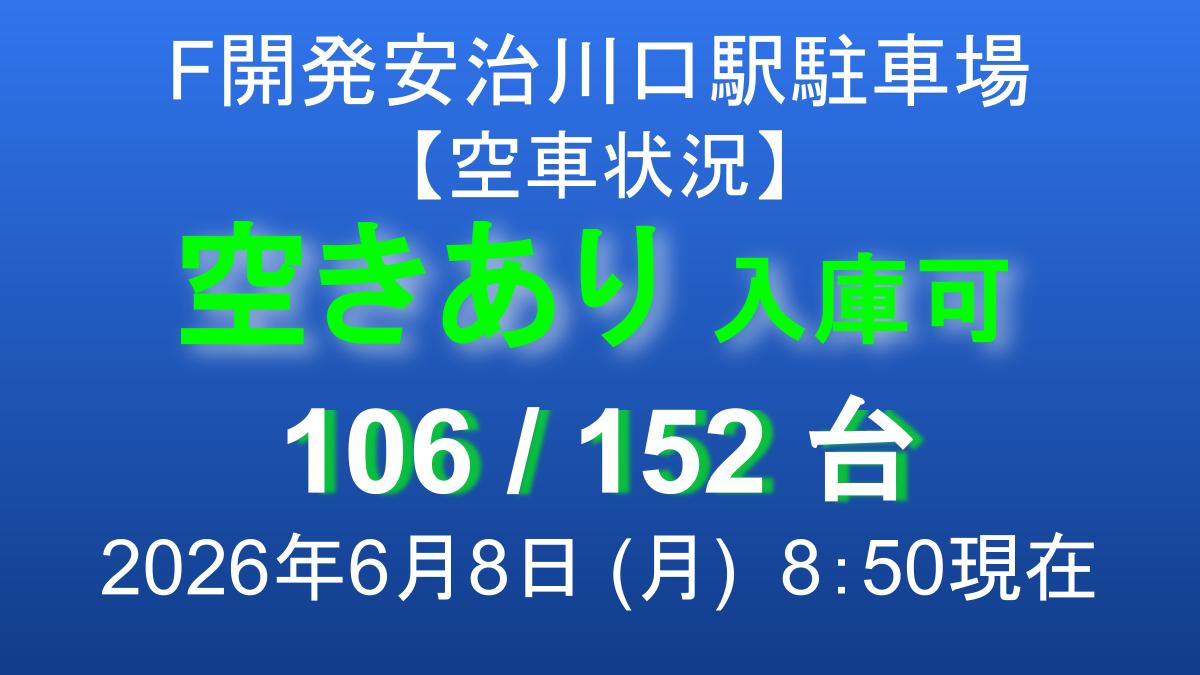 JRFFUDOSAN's tweet photo. 【空車情報】
🟢 安治川口駅駐車場 現在空きあり！

おはようございます！
お天気回復しましたね！
ユニバやお仕事に
行かれる方
まだ余裕あります！
ぜひご利用ください！

📍ルート確認👇🏻
　　https://t.co/Ojg6HdKP7B

🅿️タイムズ駐車場検索👇🏻
　　https://t.co/VdBr9fPEmQ https://t.co/GFgWhRS02M