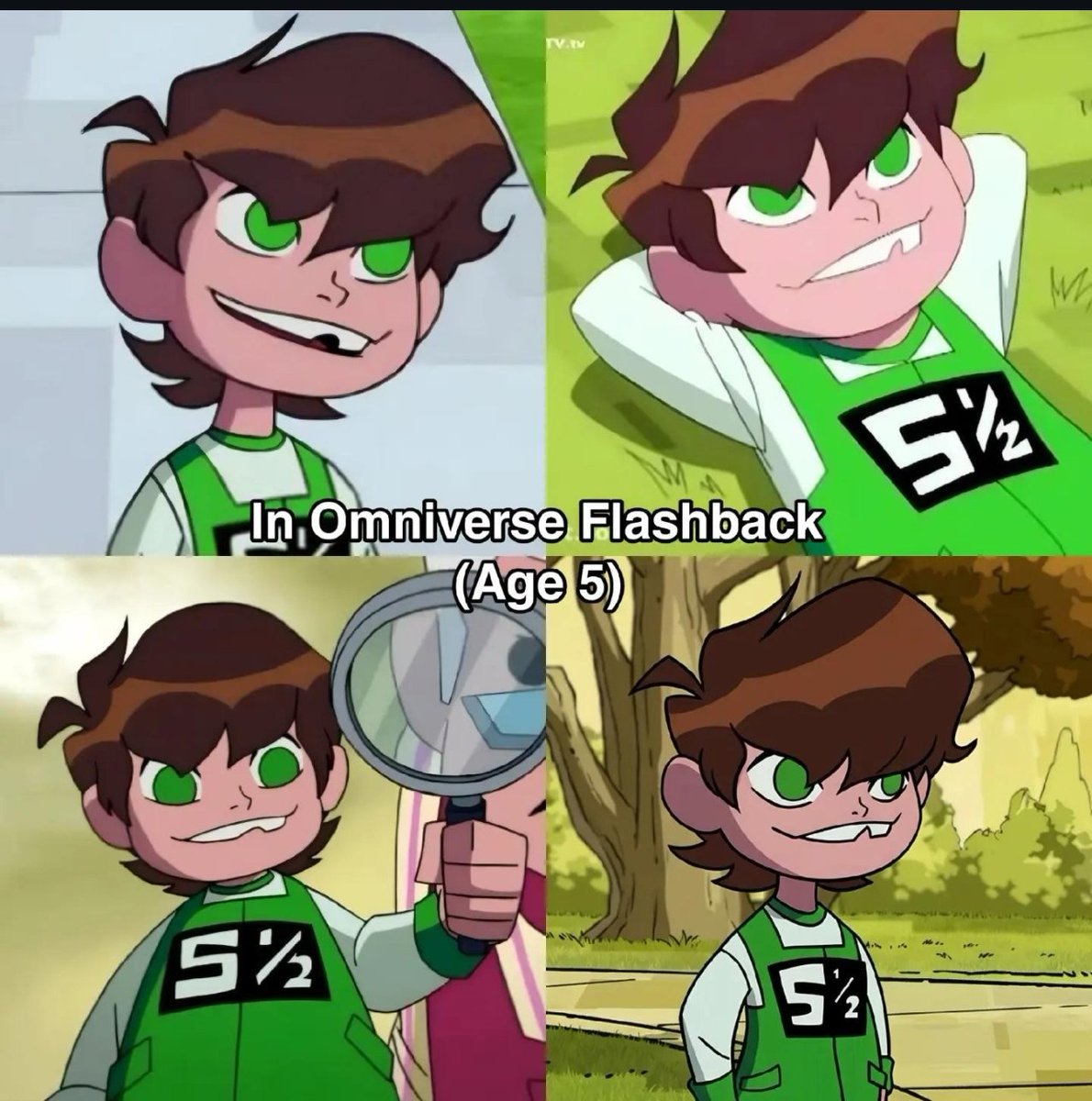 Kbronproyectado's tweet photo. Me da gracia que en Ben 10 omniverse le pusieran a los niños mamelucos con su edad xd https://t.co/wfaeZlkaA4