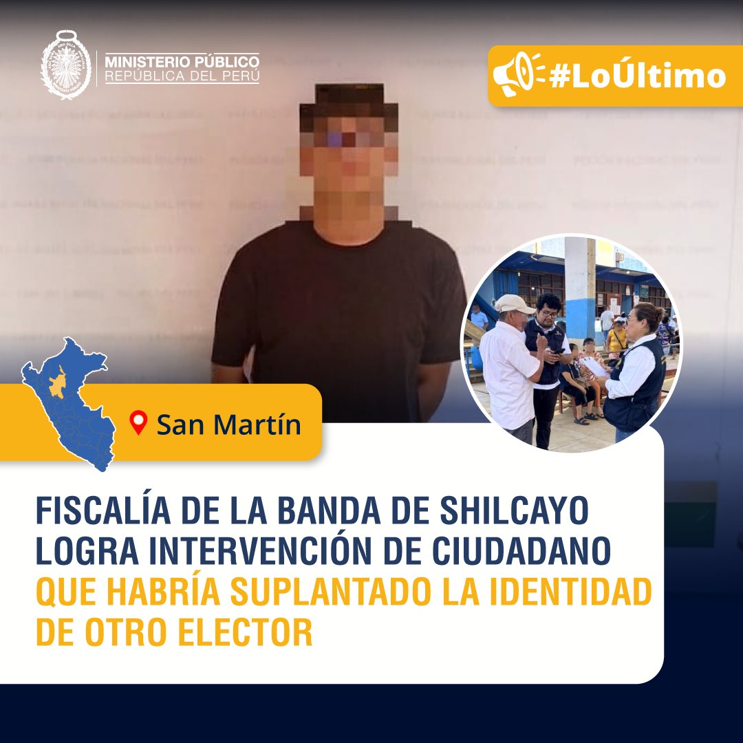 Ministerio Público tweet media