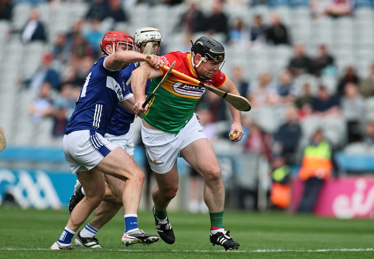 pgahern's tweet photo. A few shots from Croke Park. Just getting around to reviewing them now! Plenty of remarkable action. @Carlow_GAA @Natsport @kclr96fm @TheLeftWingBack @MLRangers @StMullinsGaa @BallinkillenHC @NaomhEoin_GAA https://t.co/alUwjgSI0L