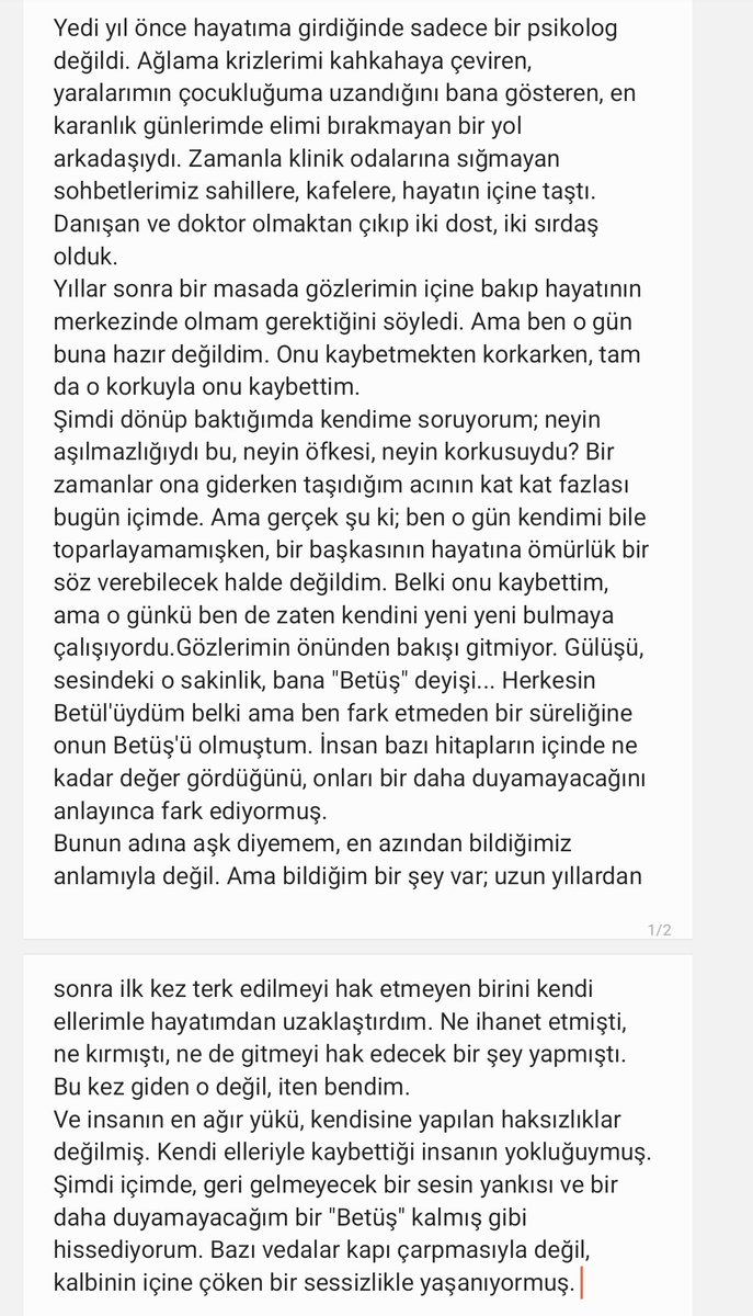 94Betus's tweet photo. Kalbimdeki yerin her zaman çok farklı olacak. Çünkü sen bana sadece eşlik etmedin en karanlık zamanlarımda yolumu bulmama yardım ettin.
hikâyemdeki yerin buraya kadarmış M..
iyiki tanimişim seni. https://t.co/DUuDgPItad
