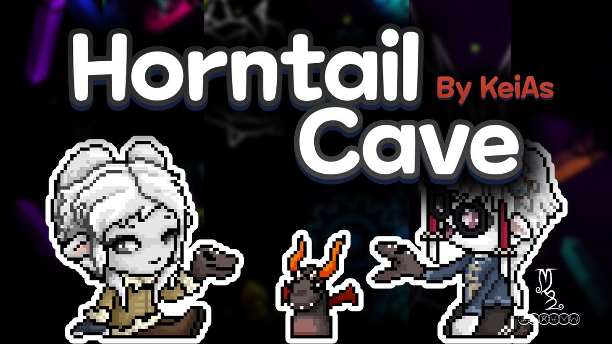 _M5X2_'s tweet photo. Horntail Cave

(I tried to replicate the art style of MapleStory lol)
#geometrydash
https://t.co/9PKMBUOzOR https://t.co/kwN4IEM9eX