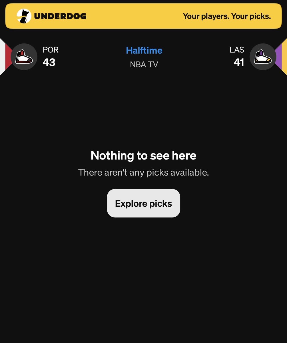 stakekingbets's tweet photo. HEY @UnderdogWNBA @Underdog‼️💥

WE NEED LIVE LINES FOR WNBA GAMES!! THE ONLY BASKETBALL GAMES ON RIGHT NOW!! SHOW SOME RESPECT TO WOMEN’S SPORTS‼️🏀

EVERYONE WILL BE MOVING TO PRIZEPICKS IF YOU DON’T MAKE CHANGES NOW‼️🫡 https://t.co/E0k42kfK5m