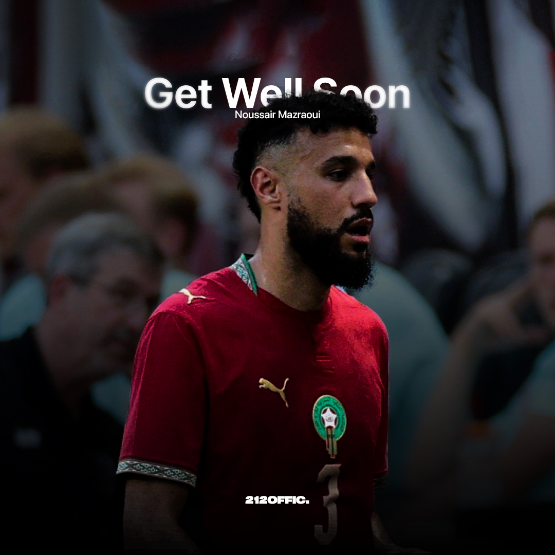212Offic's tweet photo. Worst case scenario. 😭

Mazraoui and Abde both picked up injuries in today’s final friendly against Norway.

Sending them strength for a speedy recovery—hopefully, they’ll be fit and ready for the World Cup opener against Brazil! https://t.co/Y9xeRcs4MQ