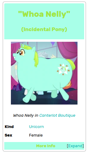 BronyRepublican's tweet photo. @pemisssss Its Woah Nelly :) https://t.co/52hoOnZbGG