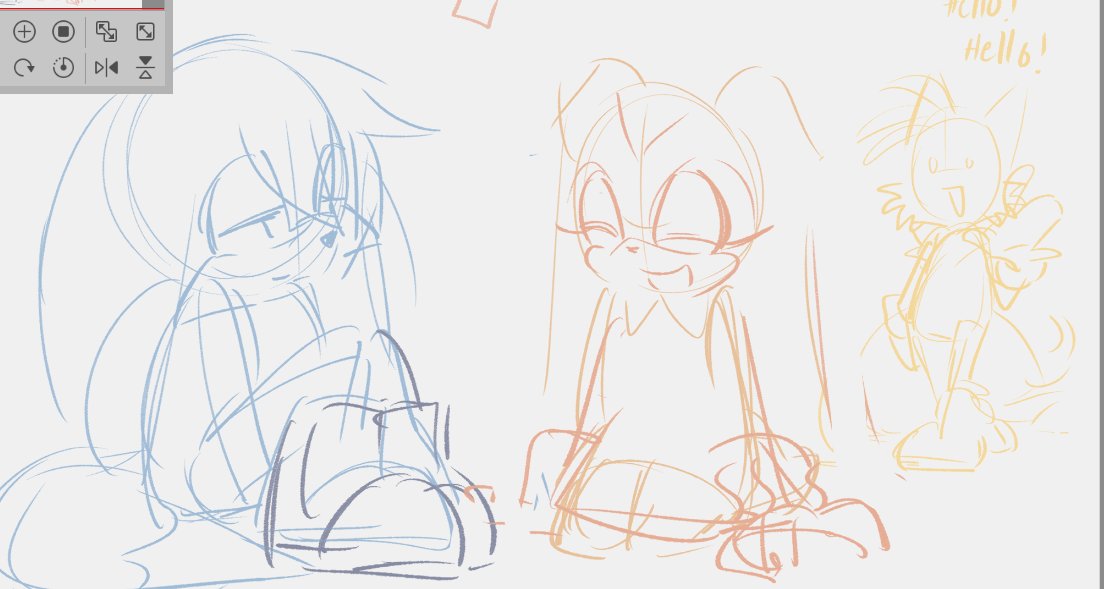 oristik's tweet photo. hangout wip! https://t.co/WJbgKqnrLc