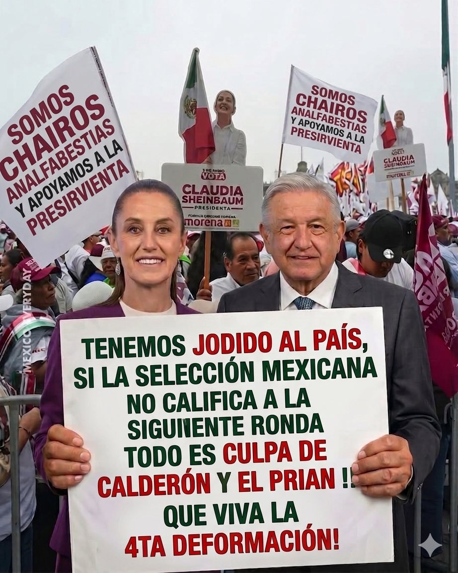 BigBestOnly1's tweet photo. @BrendaAlarcon0 Morena es el Cáncer de México!!!! https://t.co/6J3eCxCtcy