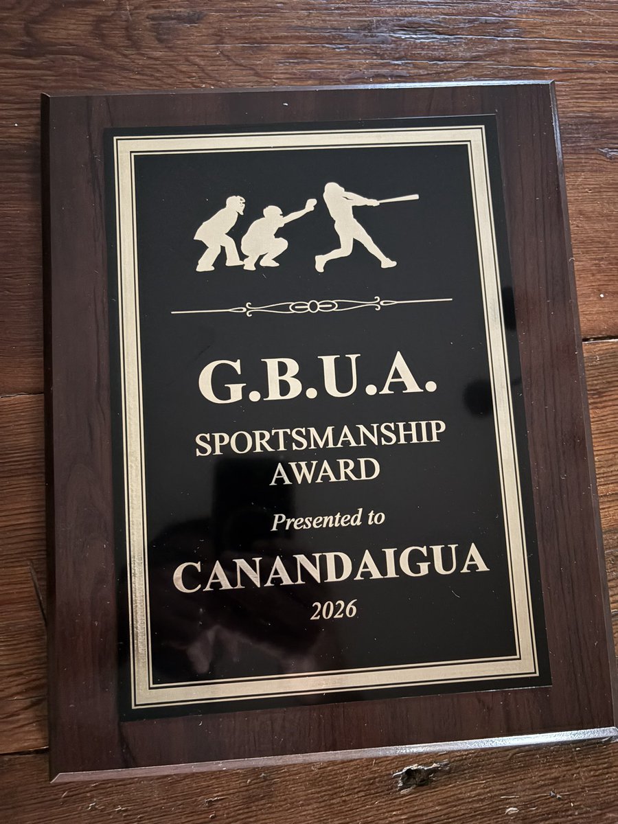 cabaseball1791's tweet photo. Proud to accept the sportsmanship award from the GBUA on behalf of the team tonight.  @CAGrayWolves @SuptFarr @baseballsectv https://t.co/ihsPi8h5RM