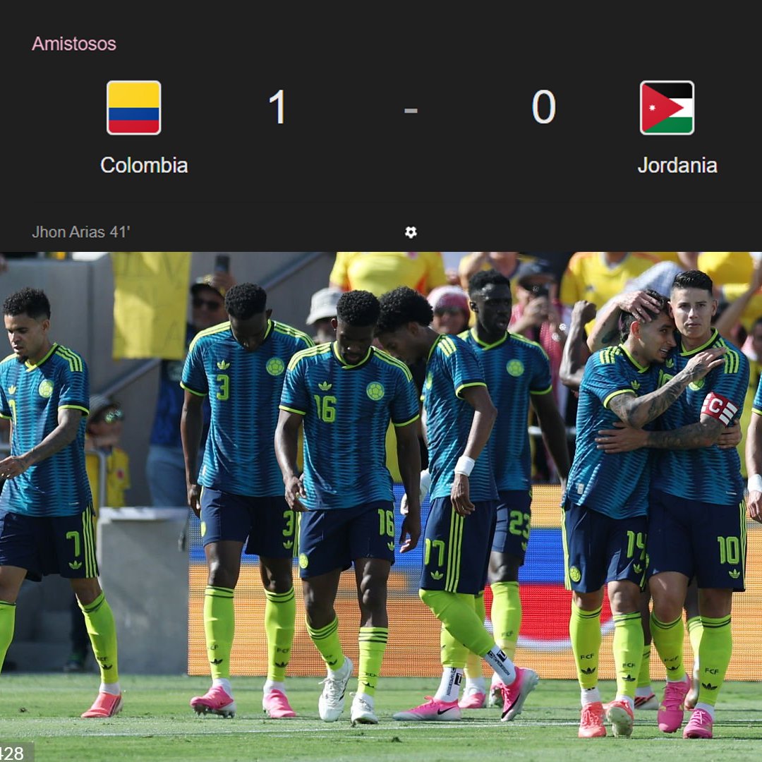 SVargasOK's tweet photo. 🇨🇴 ¿Qué les pareció este 1T de la Selección Colombia ante Jordania? ¿Convenció? https://t.co/JwELr1NI7L