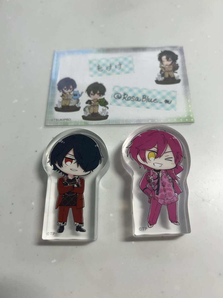 RosaBlue_m's tweet photo. ツキプロ ビビラン バズロ ころっと 郵送交換希望

譲 : 一紗、ルカ

求 : 玲司

検索からもお声掛けください。 https://t.co/lvYIVoD2qO
