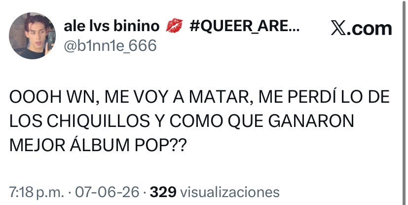 q_are y qnis en aprietos 🏳️🌈 tweet media