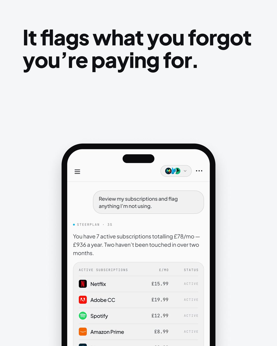 steerplanai's tweet photo. Steer your money, don’t just track it https://t.co/qCFCKSeoU1