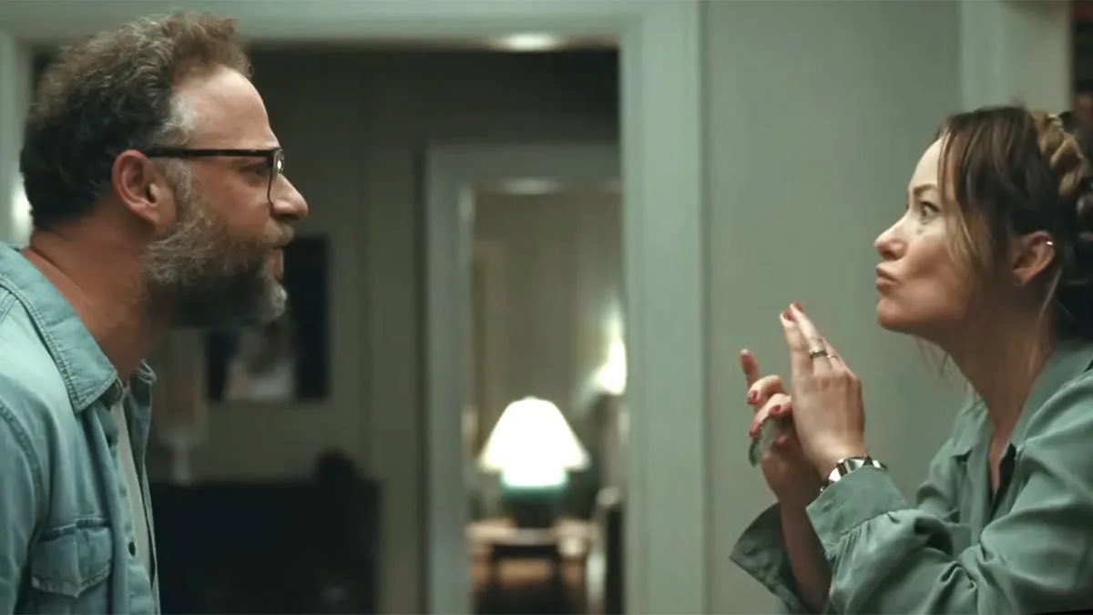 ArchiveWilde's tweet photo. Olivia Wilde &amp; Seth Rogen in The Invite. https://t.co/kpYqwJ6Tgy