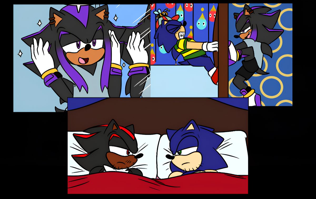 studio_nigel's tweet photo. New Comic Dub!♡ Sibling Rivalry 💙Sonadow❤️𝑺𝒐𝒏𝒂𝒅𝒐𝒘 𝑨𝑼 👇 https://t.co/ts1hApGh4o https://t.co/sCLlk3RMqT
