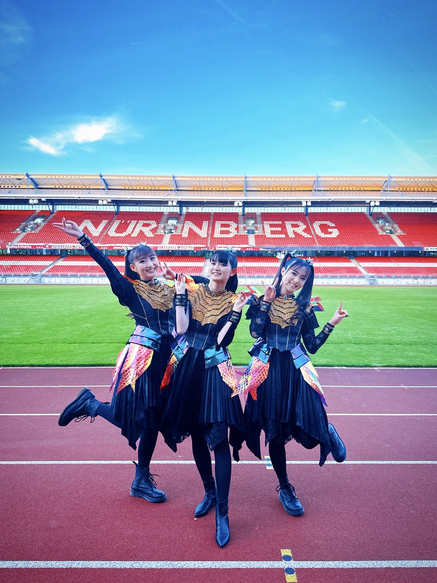 BABYMETAL_JAPAN's tweet photo. Thank you for coming to "Rock im Park" 🇩🇪 
Next Stop💨 Headline show in Austria🇦🇹
#BABYMETAL #BABYMETALWORLDTOUR2026 #Germany #Nürnberg
@rockimpark_com https://t.co/eg7dXQ76l6