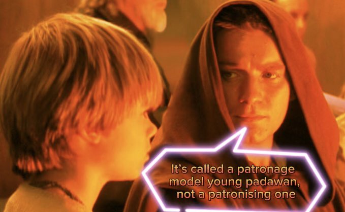 NazKashmiri's tweet photo. @OrangeGooey It takes time to learn the difference young padawan https://t.co/yTIU2KKenc