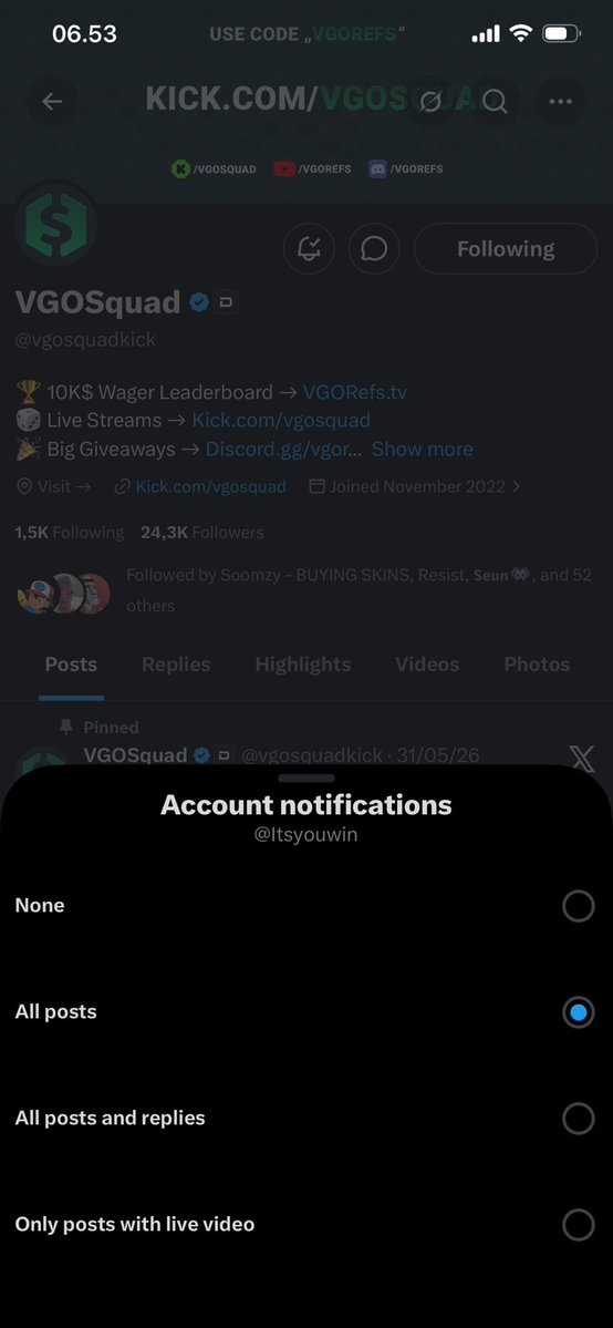 Itsyouwin's tweet photo. @CSGOhistories @vgosquadkick Love seeing active communities thrive 

@KingLeon_404 https://t.co/SdqIg8tlkv