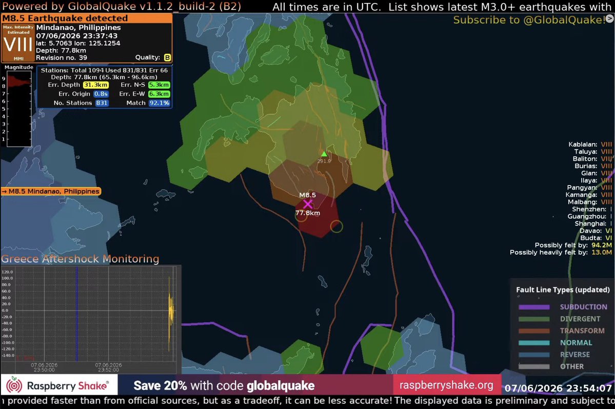 uppato's tweet photo. Terremoto 8.5 en Filipinas. https://t.co/oP8VKbQKHA