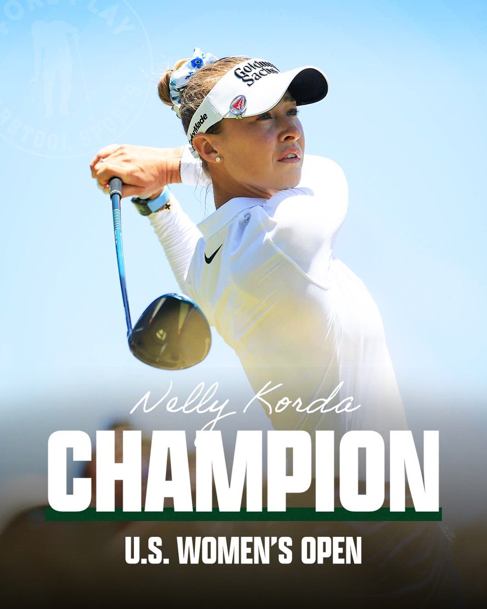 ForePlayPod's tweet photo. NELLY KORDA HAS WON THE UNITED STATES WOMEN’S OPEN 🏆

WHAT A DAY OF GOLF!!! https://t.co/ORrp995qJi