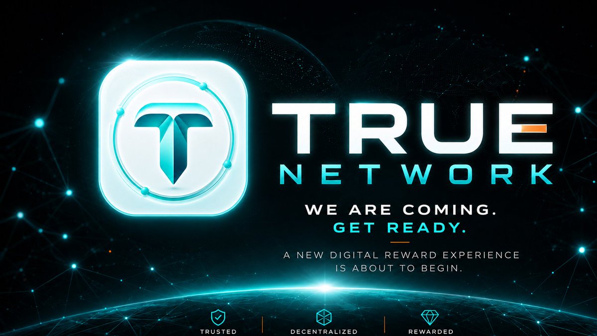 JoinTrueNetwork's tweet photo. @JoinTrueNetwork  
#TrueNetwork #TRUE #Crypto #Web3 #btc https://t.co/TWDB1C3BJz