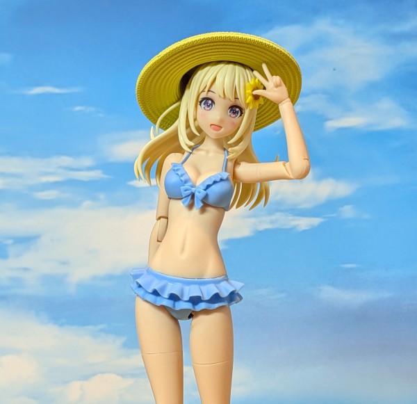 6月なのに今年はちょっと寒い #創彩少女庭園 結城まどか【水着