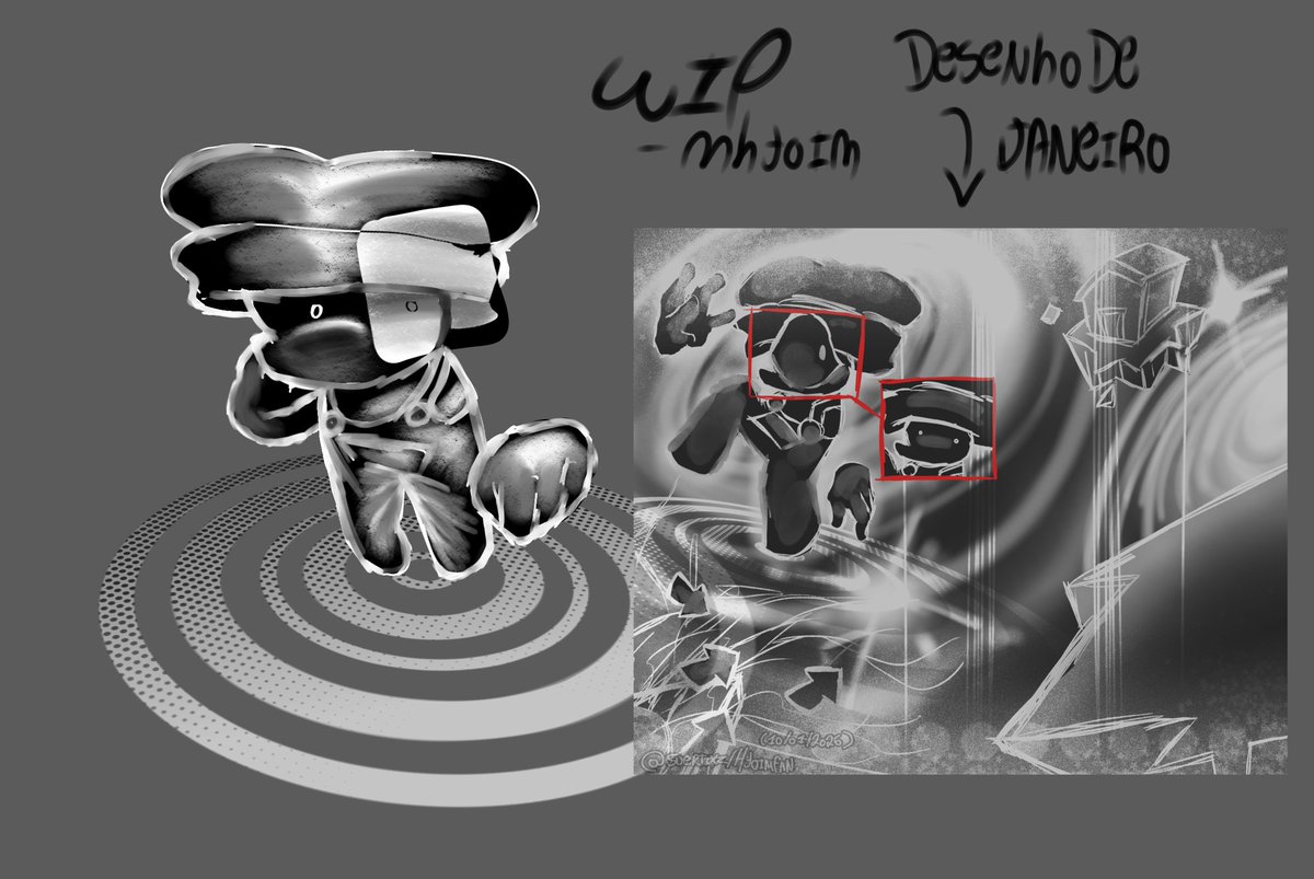 Suertixz's tweet photo. Remaking that one drawing of January because since my shading changed and this is one of my fav arts from the beginning of 2026,I want to remake it https://t.co/ns0Tk8ZREi