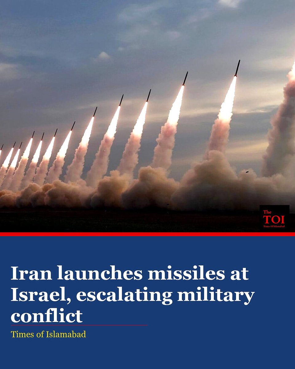 TimesofIslambad's tweet photo. Iran’s Missile Attack on Israel: What It Means for Regional Stability https://t.co/c6KFt8p8zj