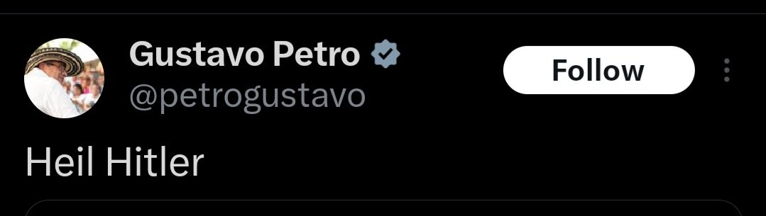 ToroDeArena's tweet photo. @tearslow Te bloqueo petro? https://t.co/XgfNdf16Yw