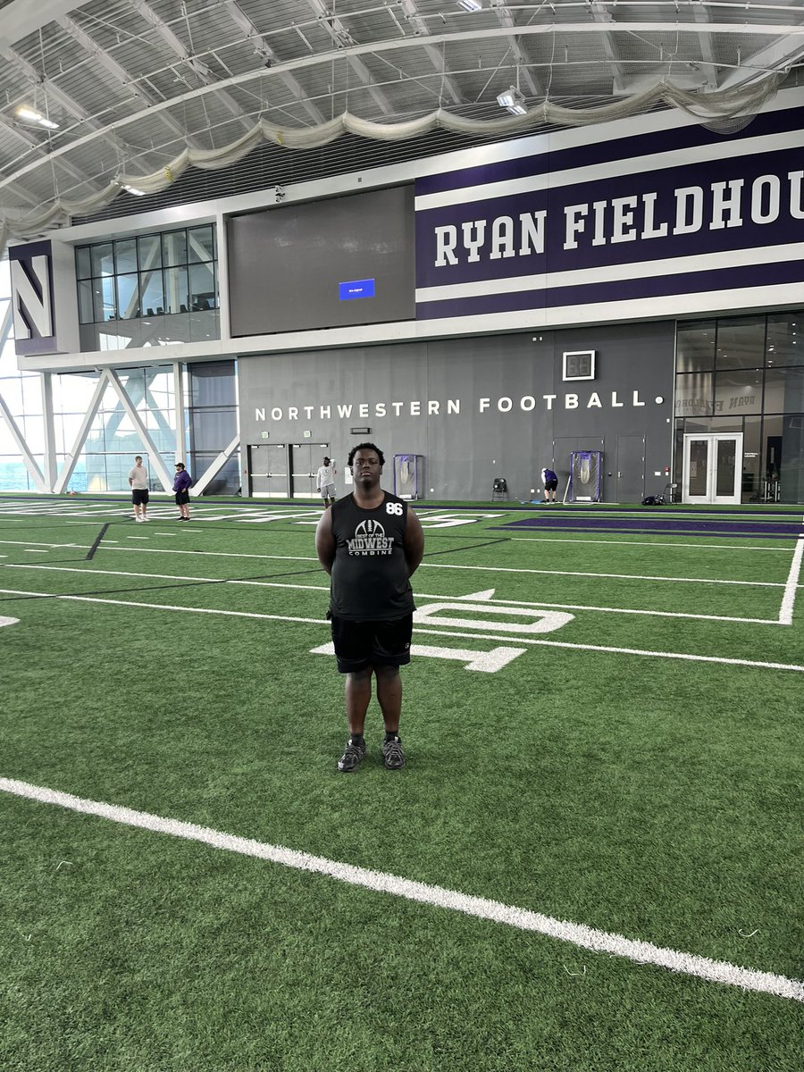 elyjah_brooks79's tweet photo. Big thanks to the whole staff for having me out yesterday . I had a great time on campus, really appreciated the opportunity, and loved seeing everything in person. Looking forward to being back soon and checking out a game this fall. 
@CoachMontag @NUFBFamily @NUFBRecruiting https://t.co/GrRJzVO8wT