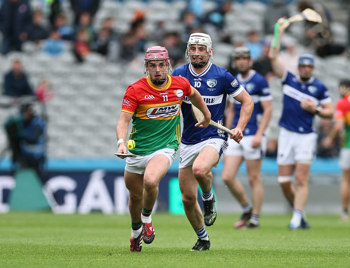 pgahern's tweet photo. A few shots from Croke Park. Just getting around to reviewing them now! Plenty of remarkable action. @Carlow_GAA @Natsport @kclr96fm @TheLeftWingBack @MLRangers @StMullinsGaa @BallinkillenHC @NaomhEoin_GAA https://t.co/alUwjgSI0L