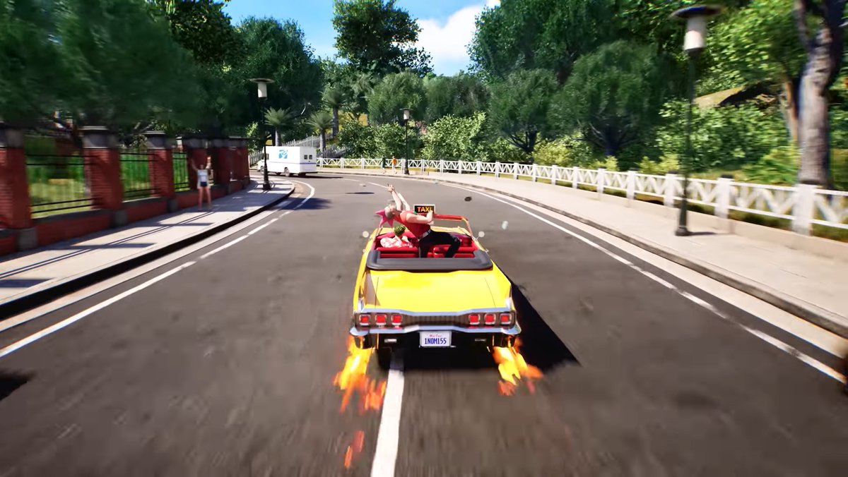 SpainYakuza's tweet photo. SEGA acaba de anunciar un nuevo juego inspirado en la actividad de Crazy Delivery en Like a Dragon: Infinite Wealth

Parece ser que se llama Crazy Taxi World Tour https://t.co/bGVCN0S9pQ