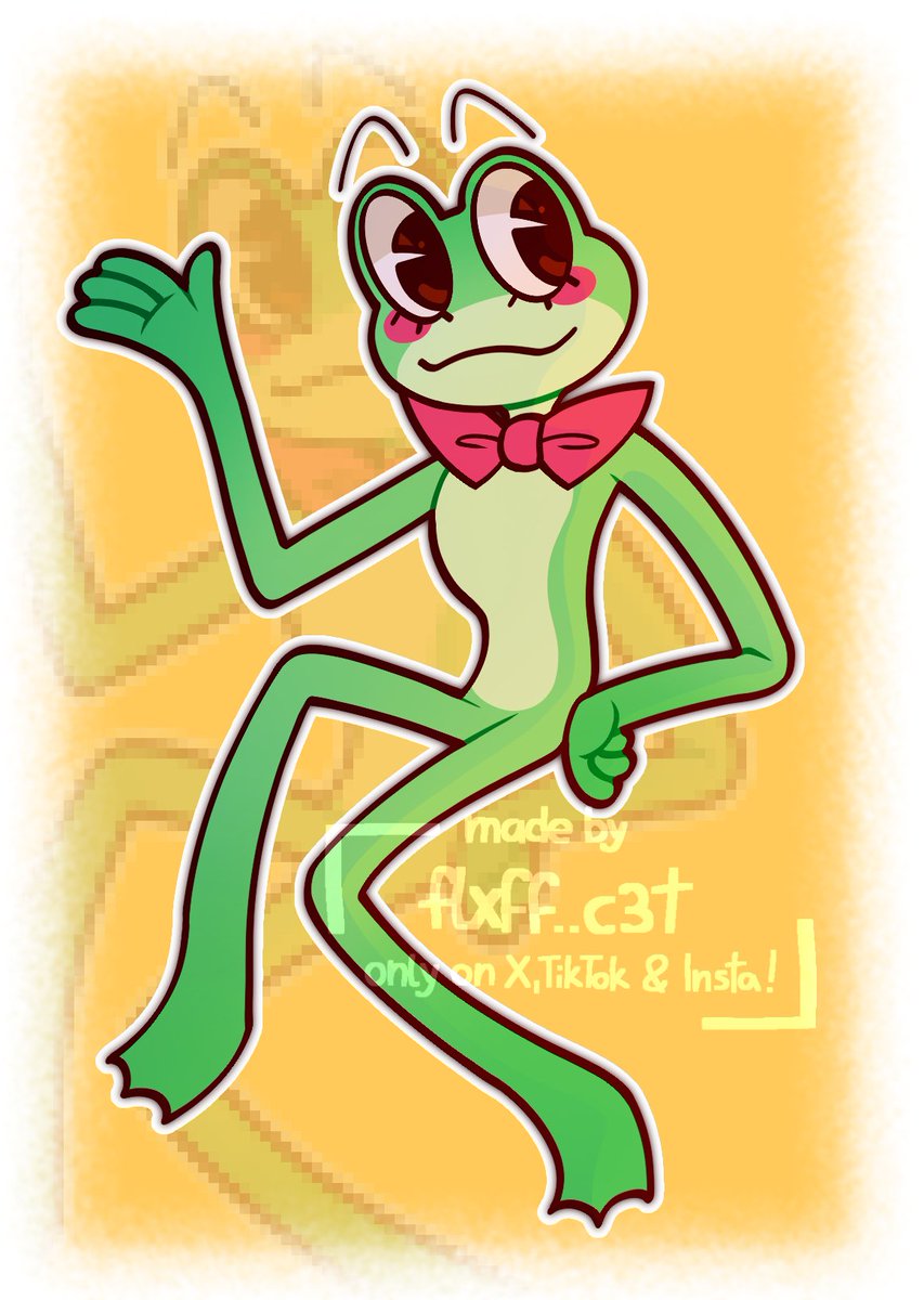 FlxffCat's tweet photo. Saw the movie yesterday and I loved it just as much as Ribbit
[#theamazingcircusdigital #tdacribbit #TheLastAct] https://t.co/kUfnJ5YEtK