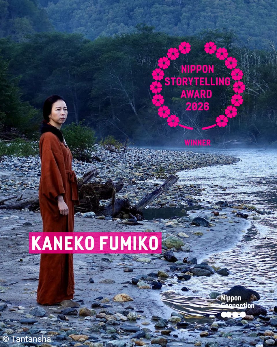 NipponFilmfest's tweet photo. 🏆 The NIPPON STORYTELLING AWARD 2026 goes to KANEKO FUMIKO by Sachi Hamano!

2026年のニッポン・ストーリーテリング賞は、浜野佐知監督作品『金子文子   何が私をこうさせたか』に決定しました。

🎉 Congratulations! おめでとうございます 🥳

#NipponConnection #NipponConnection26 https://t.co/KCujpnvcNM