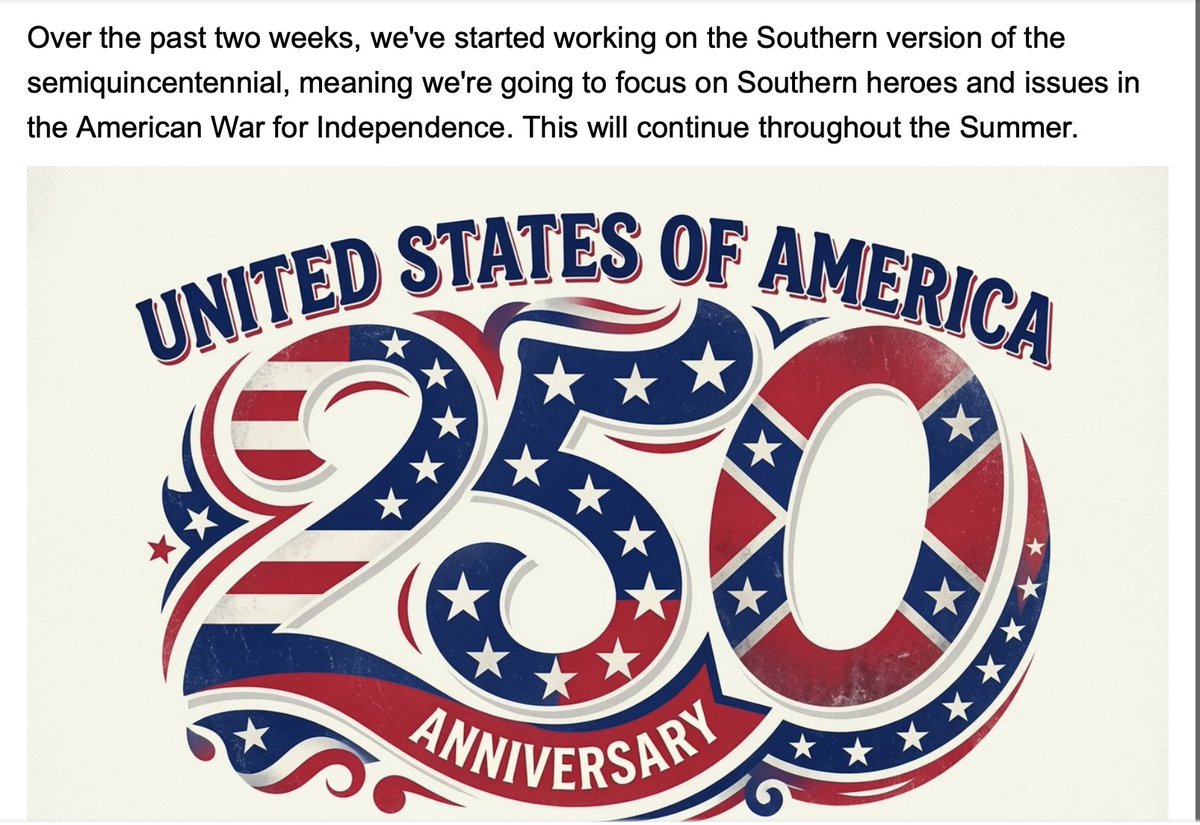 WanjiruNjoya's tweet photo. Oh, very nice. Something to celebrate. Abbeville Institute will be showcasing Southern heroes in the American War for Independence. https://t.co/XTvF1j2BJA