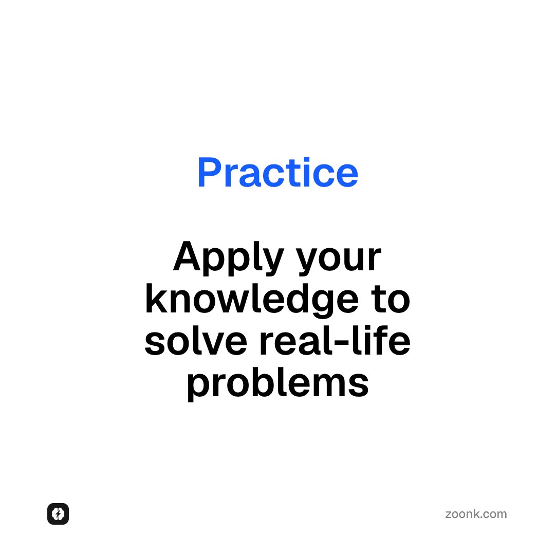 zoonkcom's tweet photo. Zoonk lessons follow a simple loop:

Explain the idea.
Practice it in a real situation.
Quiz it in a new context.
Review what you missed.

Each step has a job: understand, apply, check, reinforce.

The point is not to read more content. The point is to move from understanding to use, then test what stuck and revisit what did not.