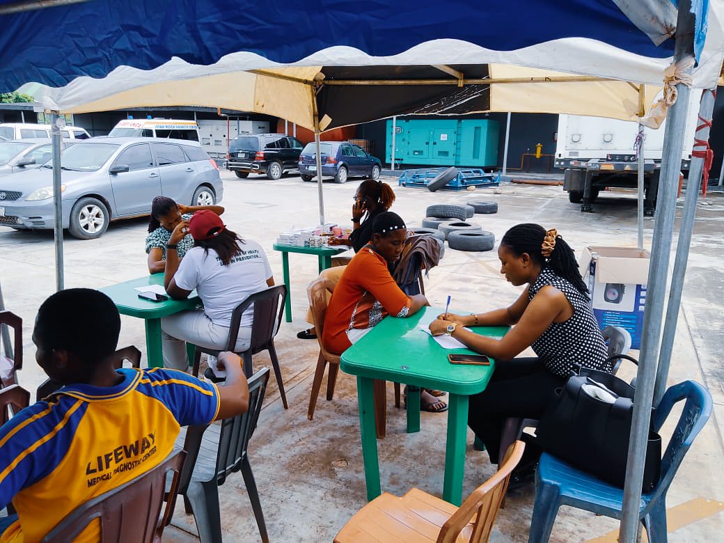 HealthSense_Afr's tweet photo. Our First-ever Free Medical Outreach commemorating world hypertension day held in Owerri on 6th June 2026 was a success. Featuring health education, screening, medical consultations, and lots more 🔥 https://t.co/D7S8ZEuKDF